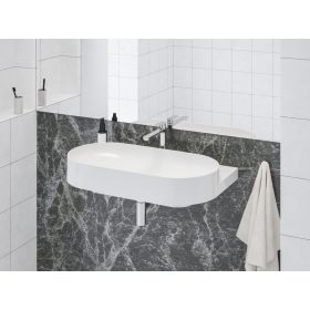   Ravak Eleganta álló mosdócsaptelep BeCool 220 mm leeresztő nélkül EL 014.01CR, Chrome