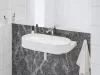 Ravak Eleganta álló mosdócsaptelep BeCool 220 mm leeresztő nélkül EL 014.01CR, Chrome