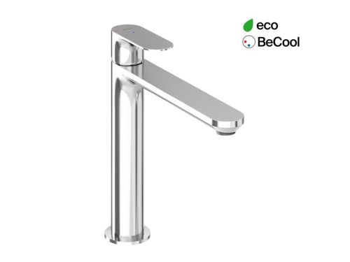 Ravak Eleganta álló mosdócsaptelep BeCool 220 mm leeresztő nélkül EL 014.01CR, Chrome