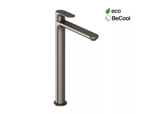 Ravak Eleganta álló mosdócsaptelep BeCool 335 mm leeresztő nélkül EL 015.21GB, grafit