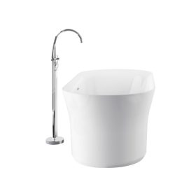   Ravak Padlón álló kádcsaptelep FM 080.00CR.RB07A, króm (R-box nélkül)