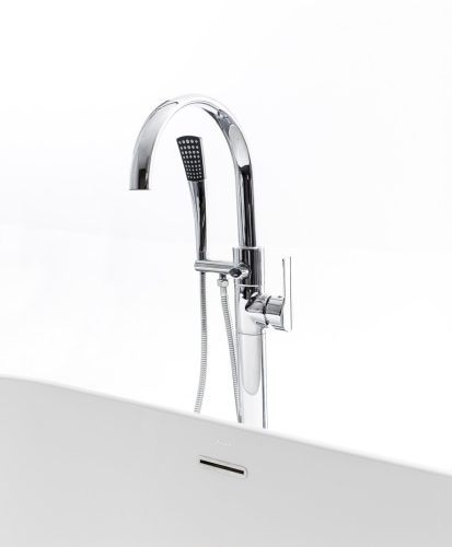 Ravak Padlón álló kádcsaptelep FM 080.00CR.RB07A, króm (R-box nélkül)