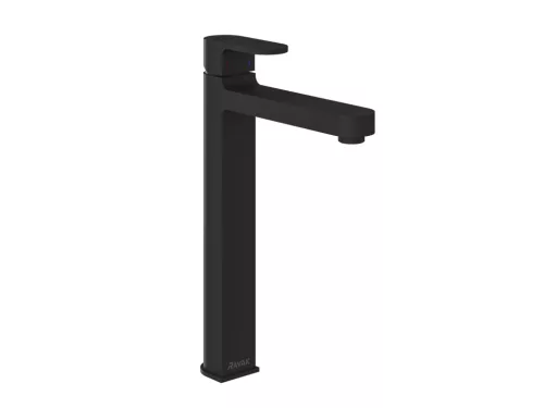 Ravak Chrome mosdócsaptelep 310 mm lefolyó nélkül CR 015.20BL, fekete
