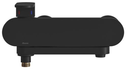 Ravak Chrome kádcsaptelep szett nélkül CR 022.20BL, fekete