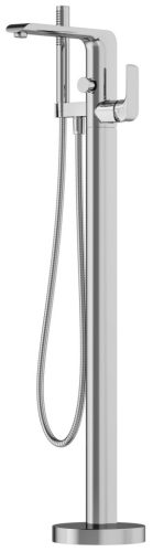 Ravak Flat padlón álló kádcsaptelep szettel FL 080.00CR.RB07A, króm