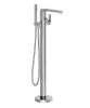 Ravak Flat padlón álló kádcsaptelep szettel FL 080.00CR.RB07A, króm