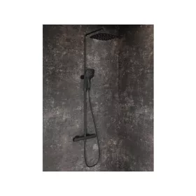   Ravak Flat termosztátos zuhanyoszlop szettel FL 091.20BLM, matt fekete