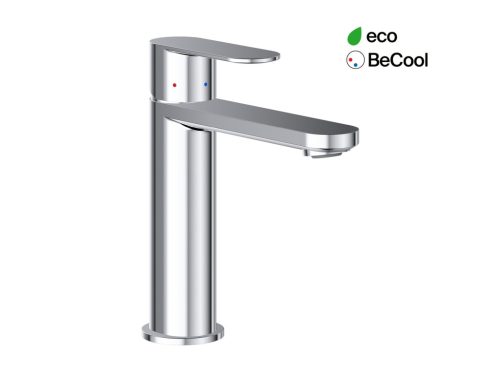 Ravak Chrome II mosdócsaptelep BeCool 175 mm lefolyó nélkül CR II 014.01CR, króm