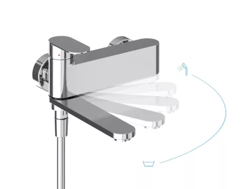 Ravak Chrome II kádcsaptelep szett nélkül CR II 022.00CR, króm