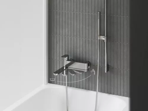 Ravak Chrome II kádcsaptelep szett nélkül CR II 022.00CR, króm
