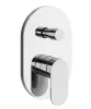 Ravak Chrome II kétutas csaptelep alaptest nélkül CR II 065.00CR.O2.RB070, króm