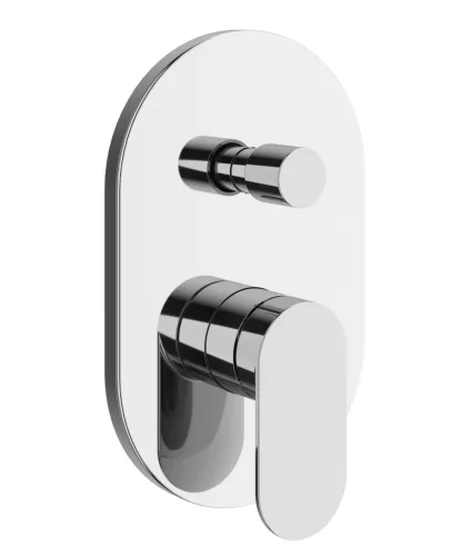 Ravak Chrome II kétutas csaptelep alaptest nélkül CR II 065.00CR.O2.RB070, króm