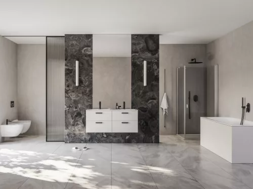 Ravak Chrome II mosdócsaptelep 175 mm lefolyó nélkül CR II 014.20BL, fekete