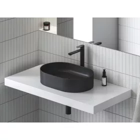   Ravak Chrome II mosdócsaptelep 300 mm lefolyó nélkül CR II 015.20BL, fekete