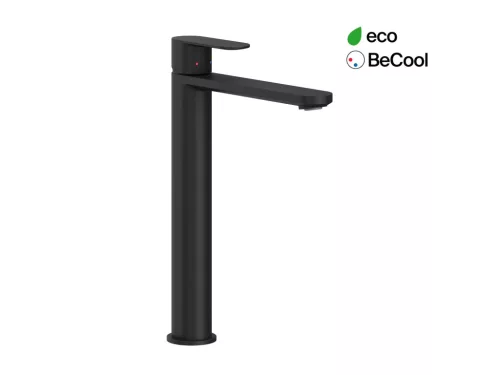 Ravak Chrome II mosdócsaptelep BeCool 300 mm lefolyó nélkül CR II 015.21BL, fekete
