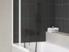 Ravak Chrome II kádcsaptelep szett nélkül CR II 022.20BL, fekete
