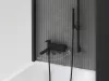 Ravak Chrome II kádcsaptelep szett nélkül CR II 022.20BL, fekete