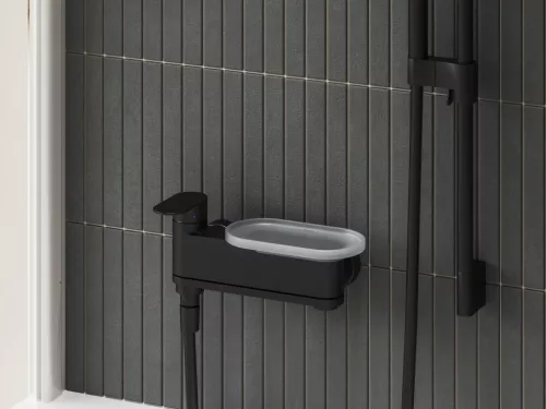 Ravak Chrome II kádcsaptelep szett nélkül CR II 022.20BL, fekete