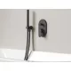 Ravak Chrome II kétutas csaptelep alaptest nélkül CR II 065.20BL.O2.RB070, fekete