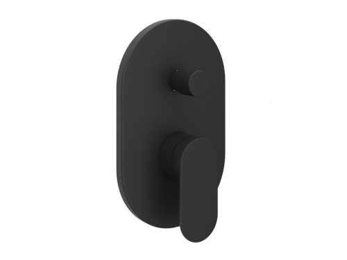 Ravak Chrome II kétutas csaptelep alaptest nélkül CR II 065.20BL.O2.RB070, fekete