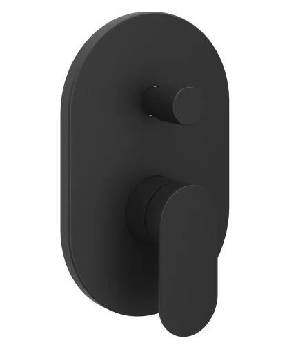 Ravak Chrome II kétutas csaptelep alaptest nélkül CR II 065.20BL.O2.RB070, fekete
