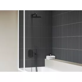   Ravak Chrome II termosztátos 3-utas csaptelep, alaptest nélkül CR II 067.20BL.O3.RB071, fekete