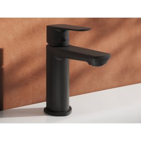   Ravak Life mosdócsaptelep 160 mm, lefolyó nélkül LF 012.20BLM, matt fekete