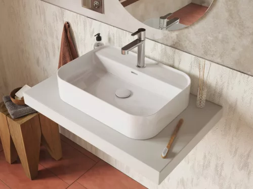 Ravak Puri álló mosdócsaptelep leeresztő nélkül 190 mm, PU 014.01CR, króm