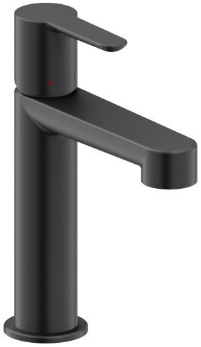 Ravak Puri álló mosdócsaptelep leeresztő nélkül 190 mm, PU 014.21BLM, matt fekete