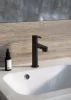 Ravak Puri álló mosdócsaptelep leeresztő nélkül 190 mm, PU 014.21BLM, matt fekete