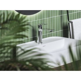   Ravak Plan mosdócsaptelep 165 mm, lefolyó nélkül PN 014.00CR, króm