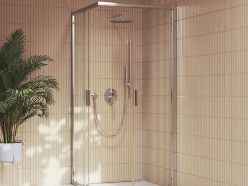 Ravak Plan falba süllyesztett csaptelep, kétutas, belső egységgel PN 062.00CR.O2, króm