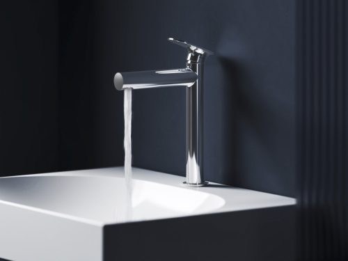 Ravak Spring mosdócsaptelep 255 mm, leeresztő nélkül, króm SG 014.00CR