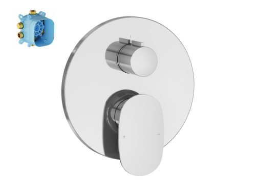 Ravak Spring 2-utas falba süllyesztett csaptelep test nélkül, króm SG 065.00CR.O2.RB072