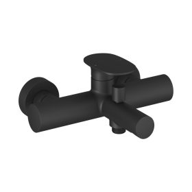   Ravak Spring fali kádcsaptelep zuhanyszett nélkül, matt fekete SG 022.20BLM