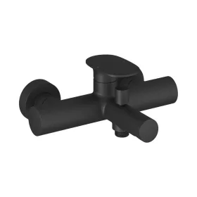   Ravak Spring fali kádcsaptelep zuhanyszett nélkül, matt fekete SG 022.20BLM