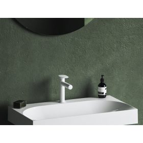   Ravak Spring mosdócsaptelep 190 mm, leeresztő nélkül, matt fehér SG 012.10WHM