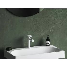   Ravak Spring mosdócsaptelep 190 mm, leeresztő nélkül, matt fehér SG 012.10WHM