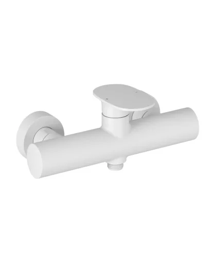 Ravak Spring fali zuhanycsaptelep zuhanyszett nélkül, matt fehér SG 032.10WHM