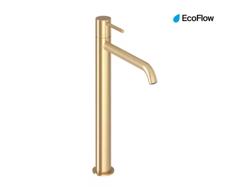 Ravak Espirit álló mosdócsaptelep 340 mm leeresztő nélkül ES 015.60GLB, gold