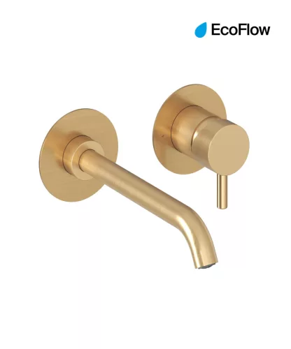 Ravak Espirit falba süllyesztett mosdócsaptelep belső egység nélkül ES 019.60GLB.O1.RB07B, gold