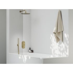   Ravak Espirit falba süllyesztett csaptelep, háromutas, belső egység nélkül ES 068.60GLB.O3.RB07F, gold