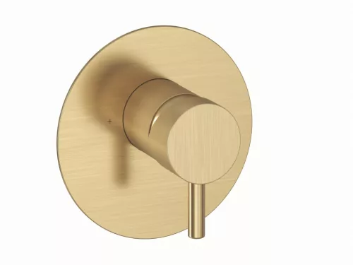 Ravak Espirit falba szüllyesztett csaptelep, egyutas, belső egységgel ES 062.60GLB.O1, gold
