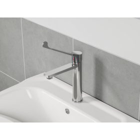   Ravak Safe álló mosdócsaptelep, 230 mm, leeresztő nélkül, króm SF 014.00CR