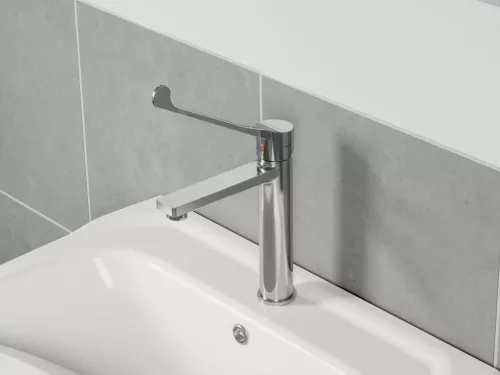 Ravak Safe álló mosdócsaptelep, 230 mm, leeresztő nélkül, króm SF 014.00CR
