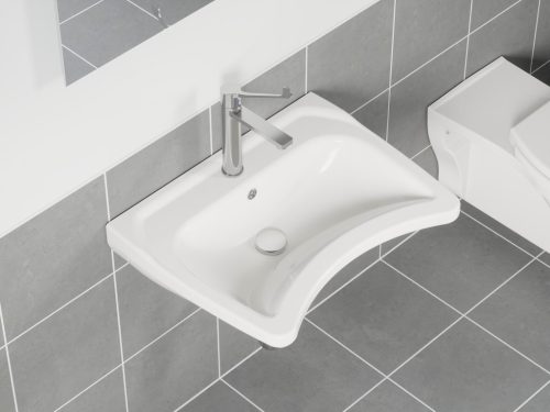 Ravak Safe álló mosdócsaptelep, 230 mm, leeresztő nélkül, króm SF 014.00CR