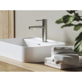   Ravak Nox mosdócsaptelep 190 mm, lefolyó nélkül NX 014.30SSB, rozsdamentes acél