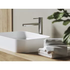   Ravak Nox mosdócsaptelep 280 mm, lefolyó nélkül NX 015.30SSB, rozsdamentes acél