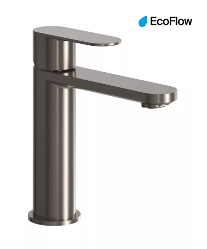 Ravak Chrome II mosdócsaptelep 175 mm lefolyó nélkül CR II 014.20GB, szálcsiszolt grafit