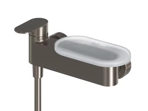 Ravak Chrome II zuhanycsaptelep szett nélkül CR II 032.20GB, szálcsiszolt grafit